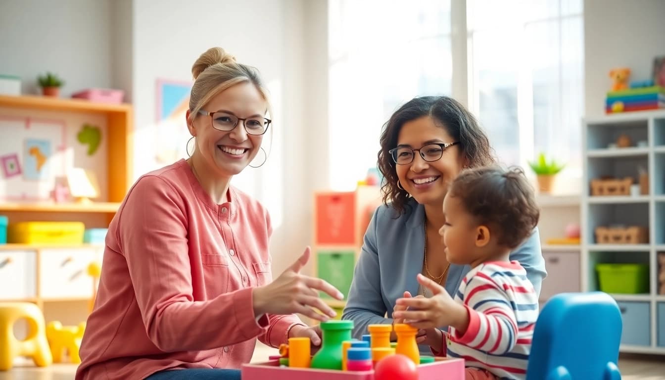 Engaging child receiving ABA therapy in Troy focused on learning through play.