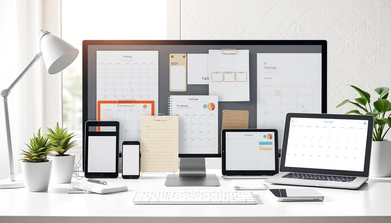 Enhance your Effortless Daily Organization with a beautifully arranged workspace.