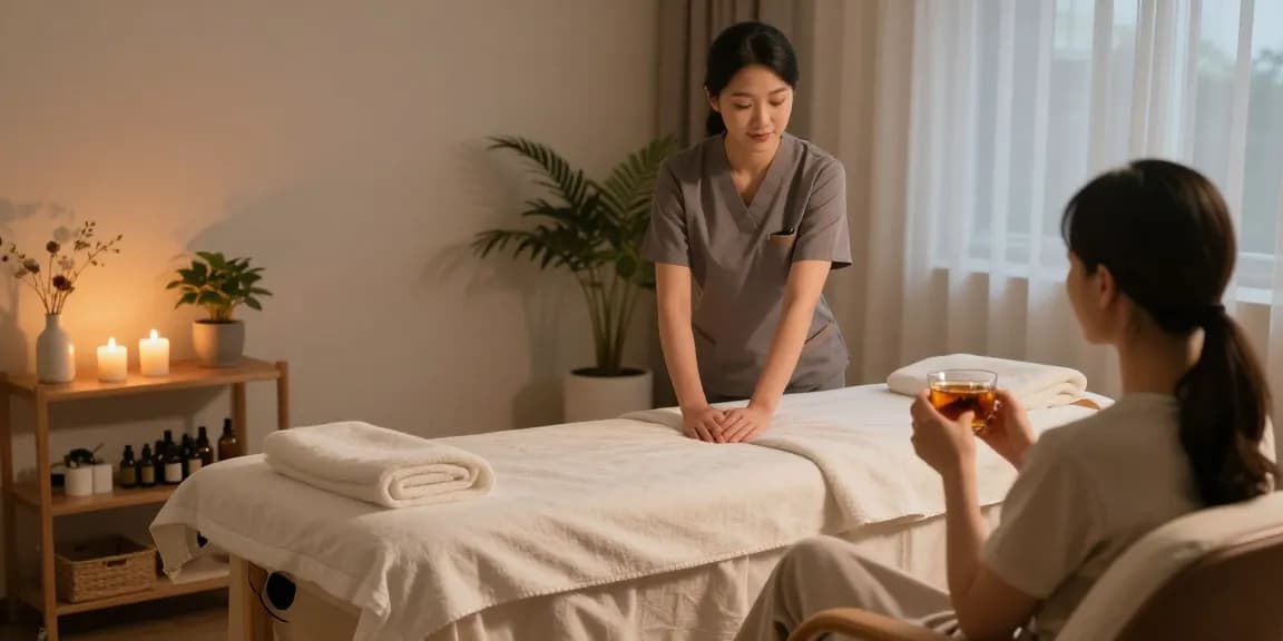 남양주출장마사지 professional setting with peaceful ambiance and comfortable atmosphere for relaxation.