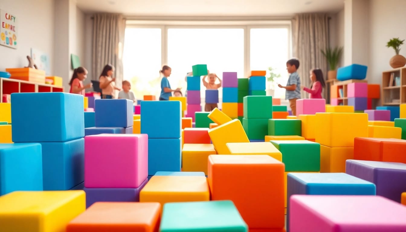 Get the details on soft foam building blocks perfect for epic indoor adventures.