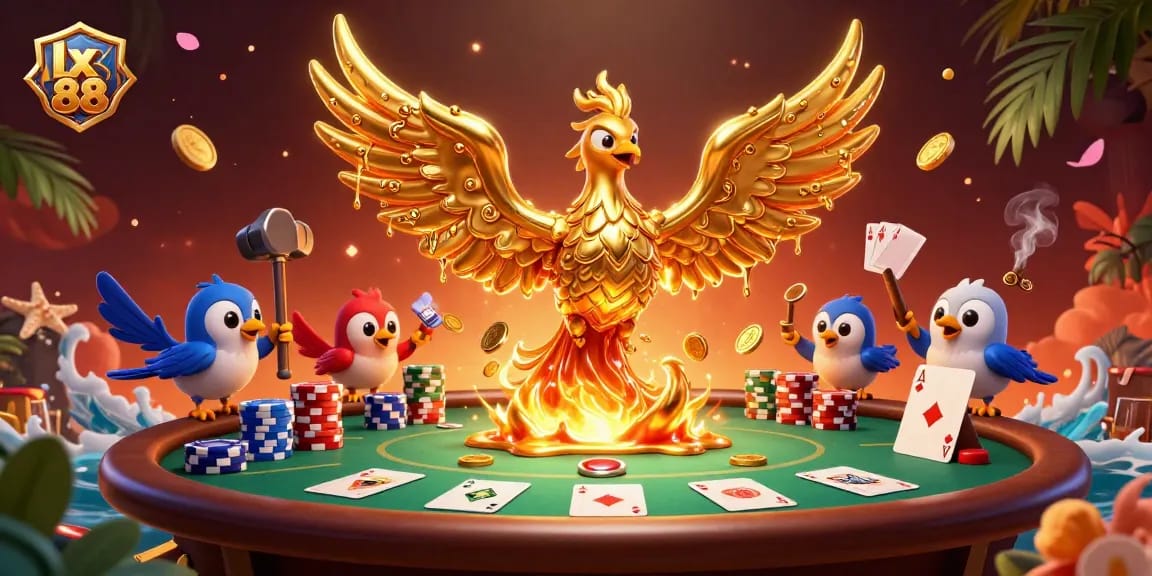 Experience thrilling gaming interactions at lx 88 with a vibrant casino atmosphere illustrated.