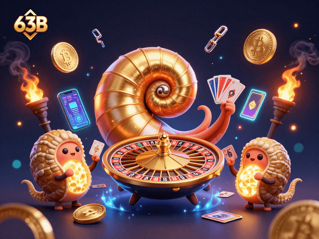 O 63B traz emoção ao jogo com uma roleta imersiva e cartas vibrantes!