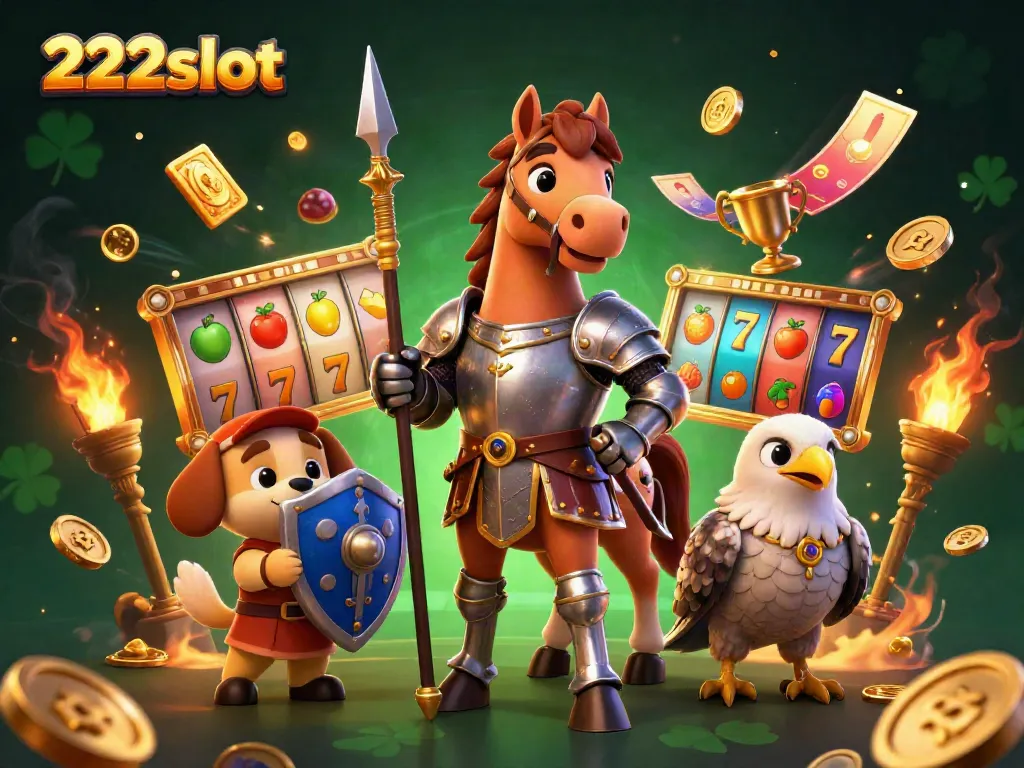 Memenangkan hadiah di 222slot dengan ilustrasi permainan slot yang menarik dan penuh keberuntungan!
