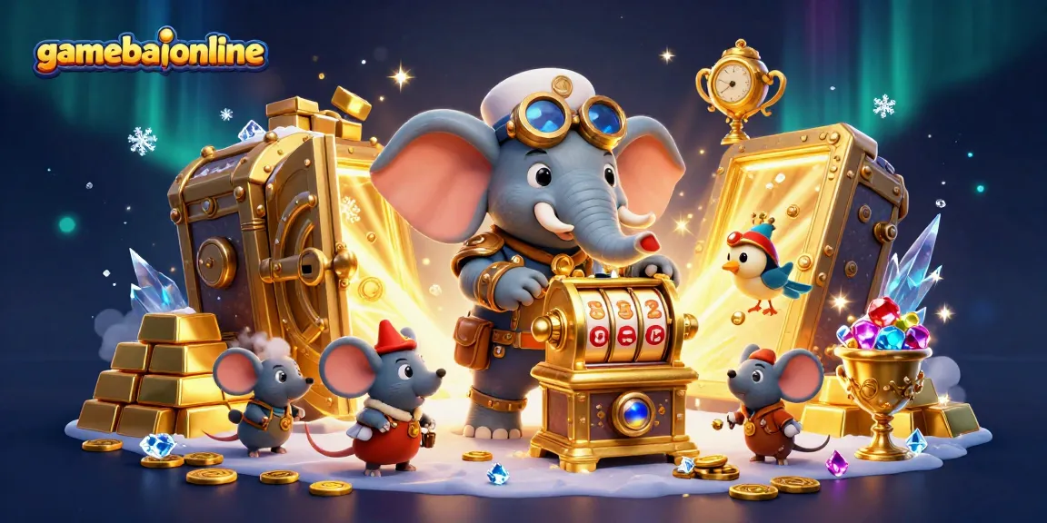 Spin the reels at gamebaiionline with our vibrant steampunk casino theme full of treasures.