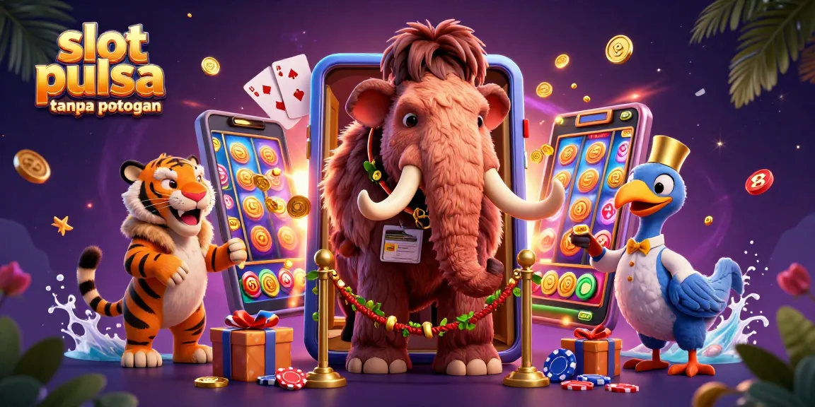 Menangkan permainan slot pulsa tanpa potongan dengan slot gacor yang mudah dimenangkan.