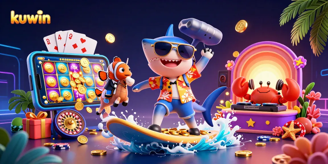 kuwin players win big with our exciting 3D casino adventure, featuring vibrant characters and thrilling games.