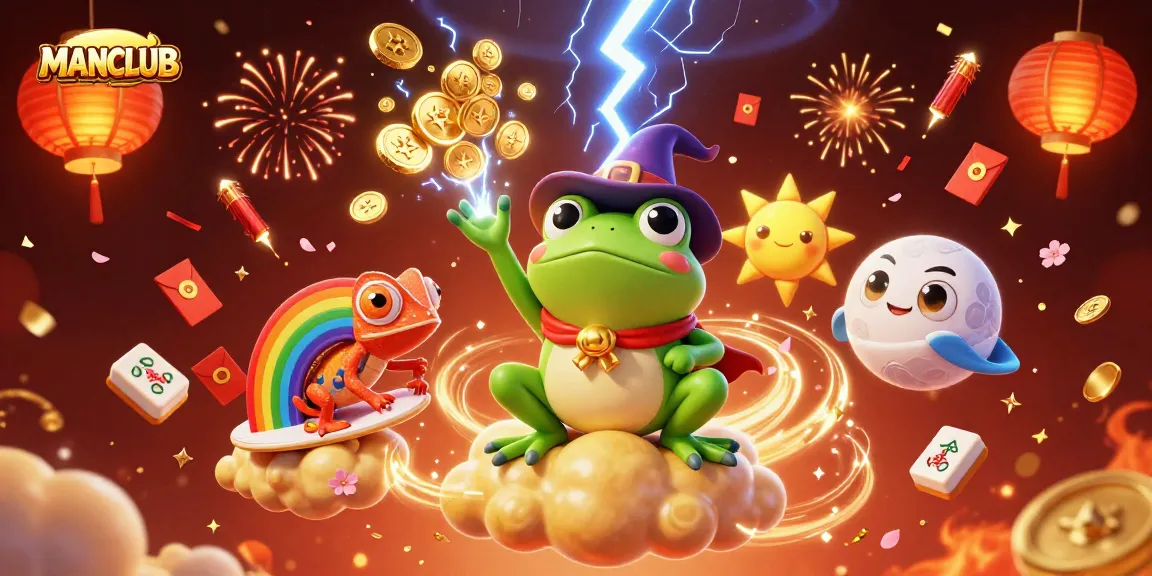 Experience thrilling gameplay at MANCLUB with dazzling visual effects and rich rewards.