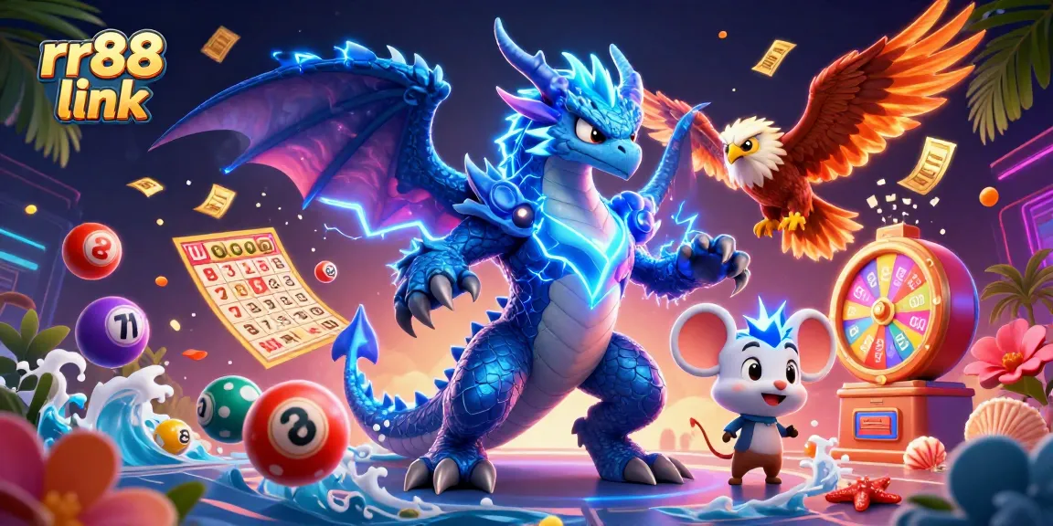 Engage with the exciting rr88 link casino experience featuring vibrant betting elements and dynamic characters.