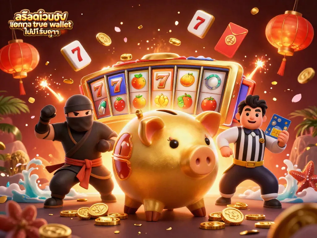 ภาพการ์ตูน 3D ของสล็อตเว็บตรง ฝากถอน true wallet ไม่มี ขั้นต่ํา ที่แสดงการต่อสู้ระหว่างตัวละครในคาสิโน