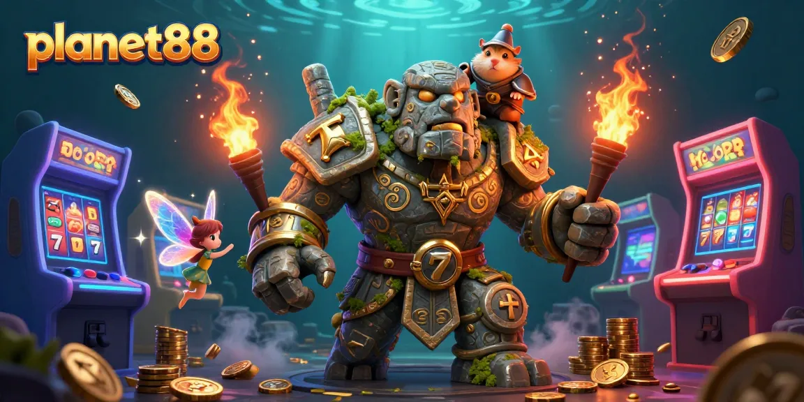 Experience thrilling gameplay at planet88 with vibrant slot machines and enchanting characters.