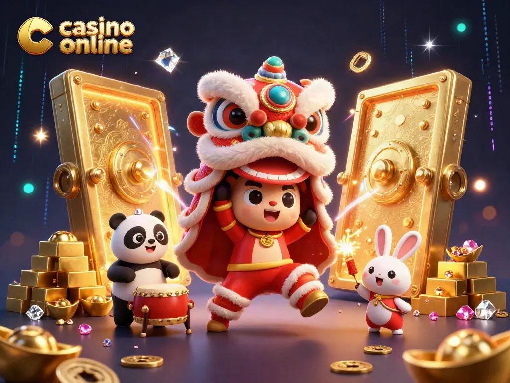 Vive la emoción del casino online con emocionantes personajes de juego y premios brillantes.