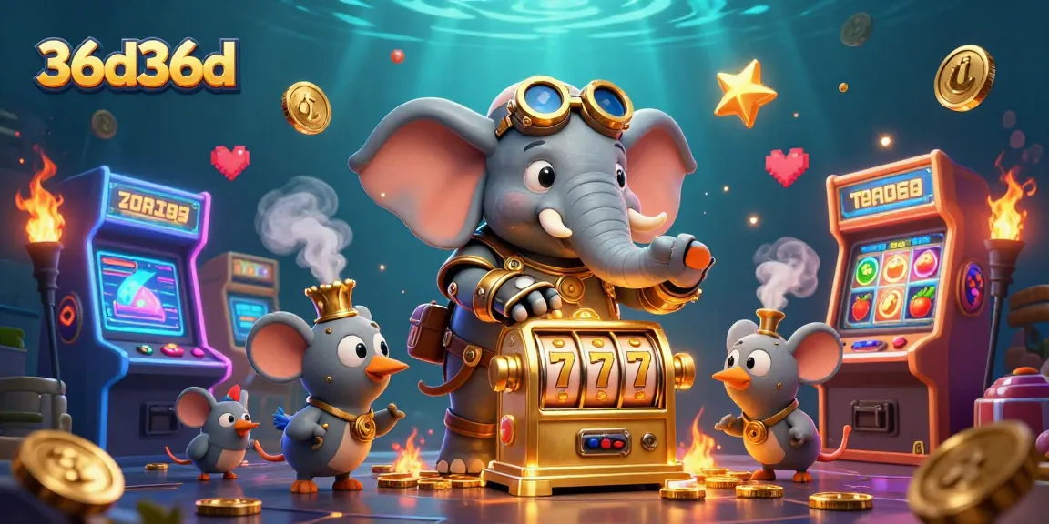 Spin the vibrant 36d36d slot machine with steampunk characters in a dynamic casino scene.