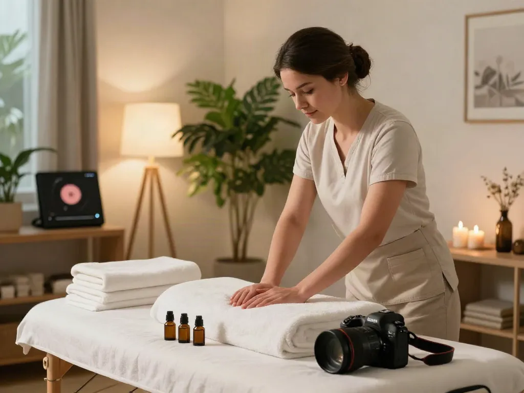 Experience 출장안마 with a professional in a relaxing home environment.
