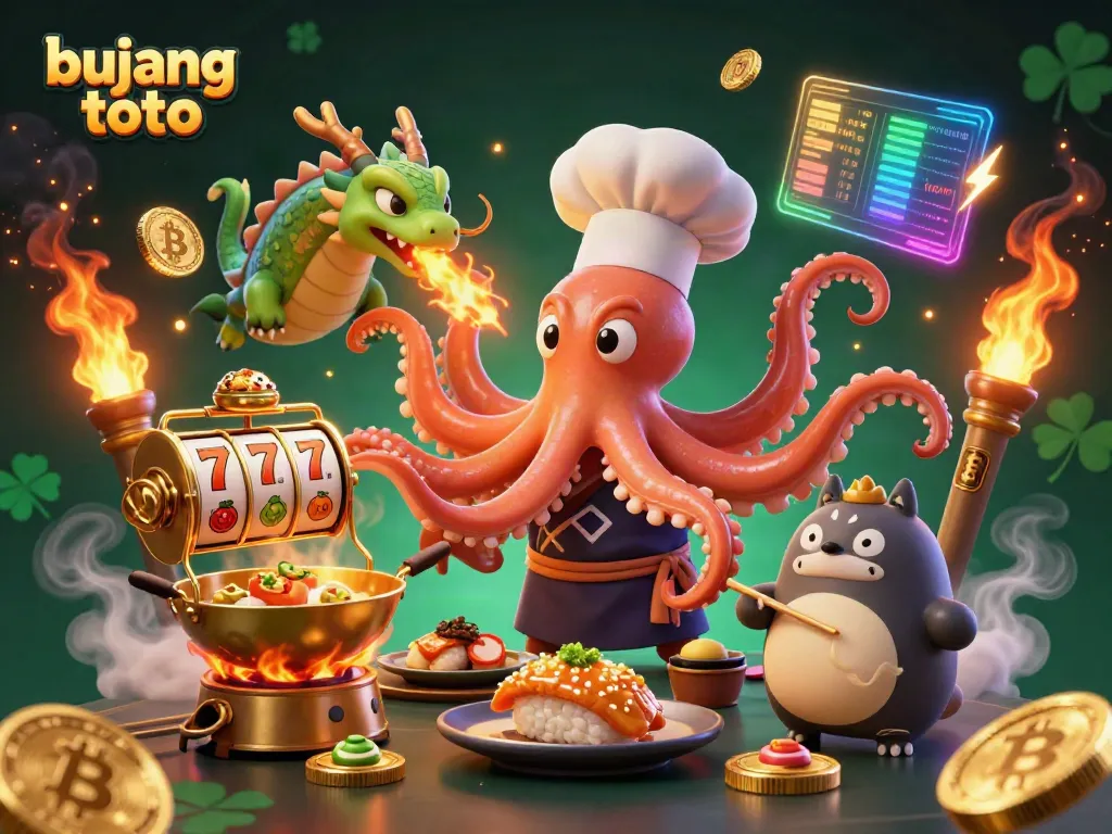 Experience thrilling wins at bujang toto with vibrant 3D casino characters and mesmerizing digital elements.