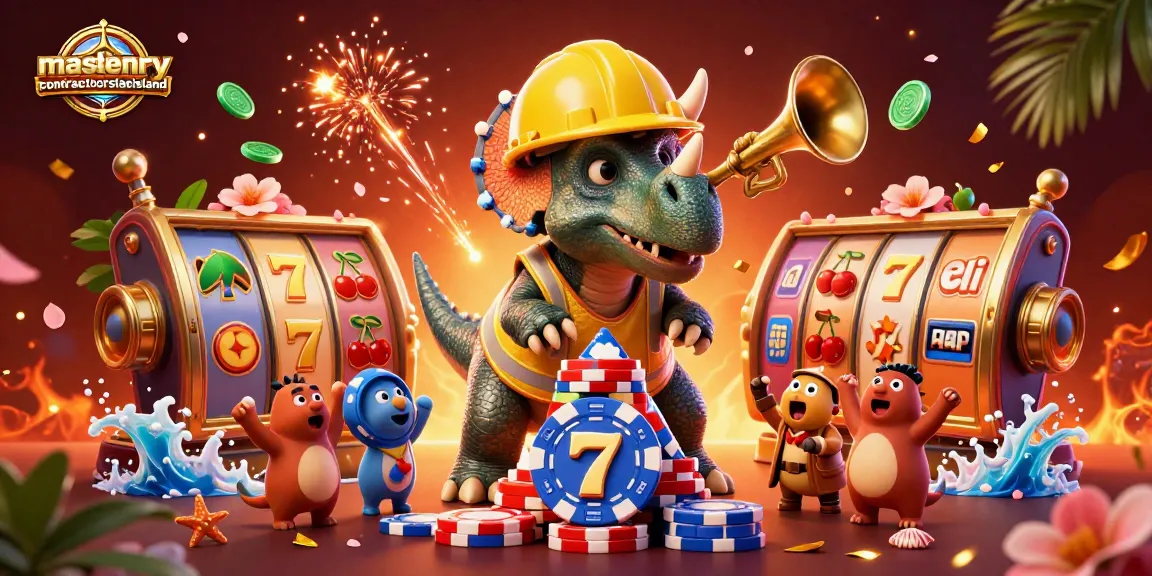 Experience thrilling slot action with masonrycontractorstatenisland's vibrant 3D casino scene.