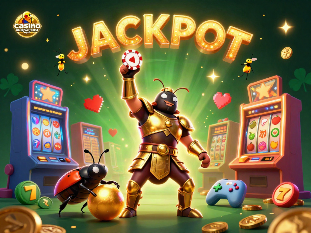Jouez au casino en ligne légal en France avec des machines à sous colorées et des personnages captivants.