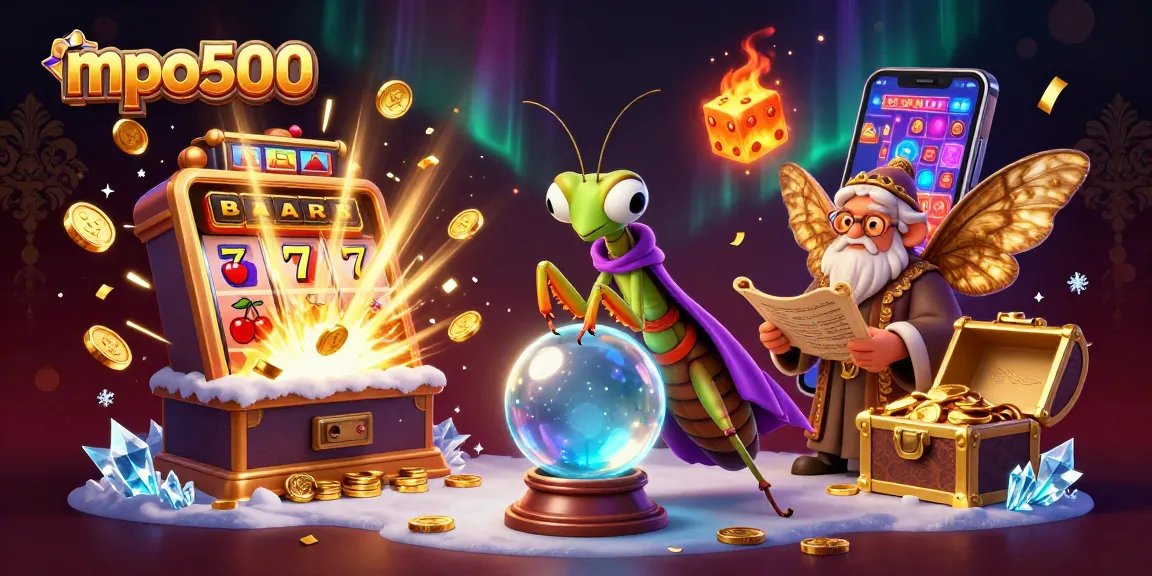 Spin the reels of mpo500's thrilling slots while experiencing rich visuals and casino magic.