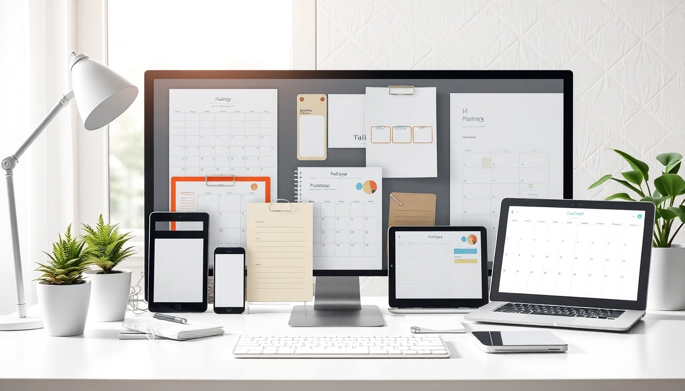 Enhance your Effortless Daily Organization with a beautifully arranged workspace.
