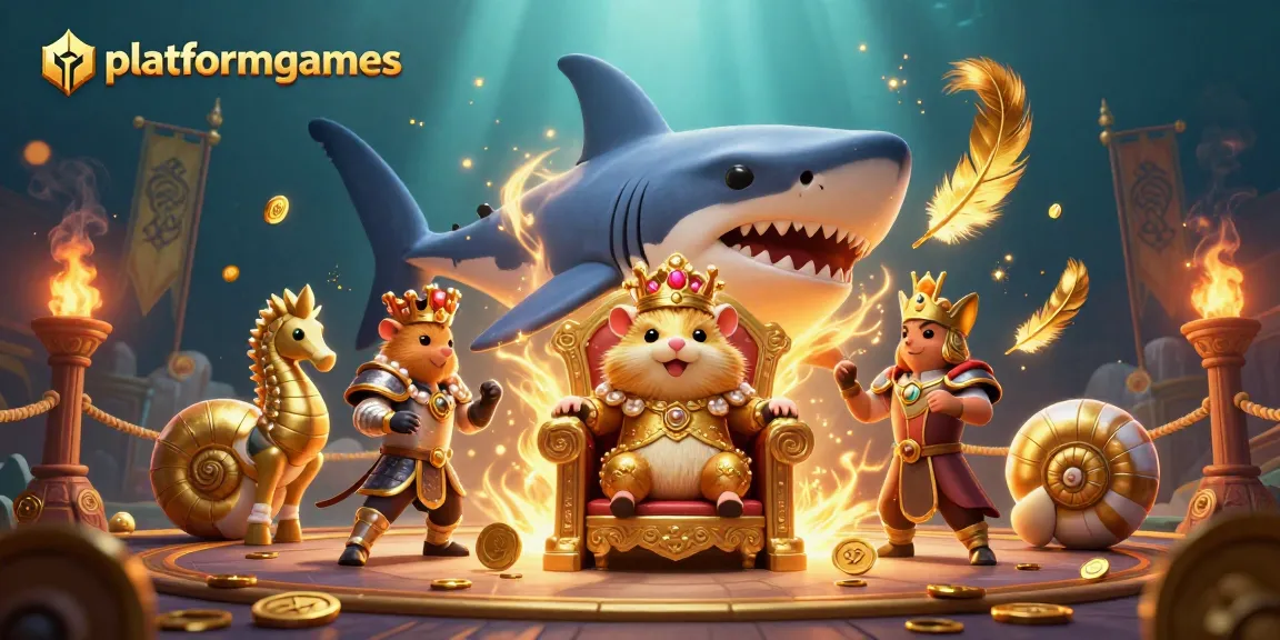 Engage in fast-paced action with platformgames featuring a golden hamster king amidst rich casino elements.