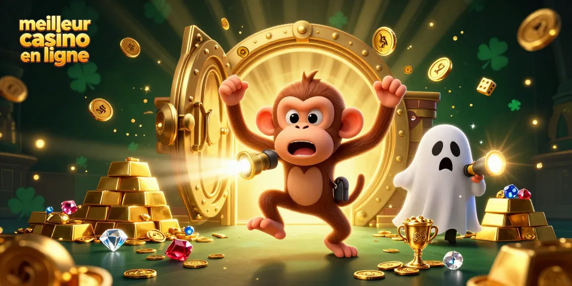 Jouez et gagnez au meilleur casino en ligne avec une illustration dynamique du jeu.
