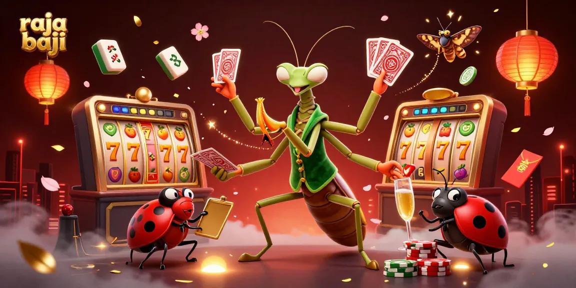 Raja Baji offers a thrilling gambling experience with vibrant slot reels and charming characters.