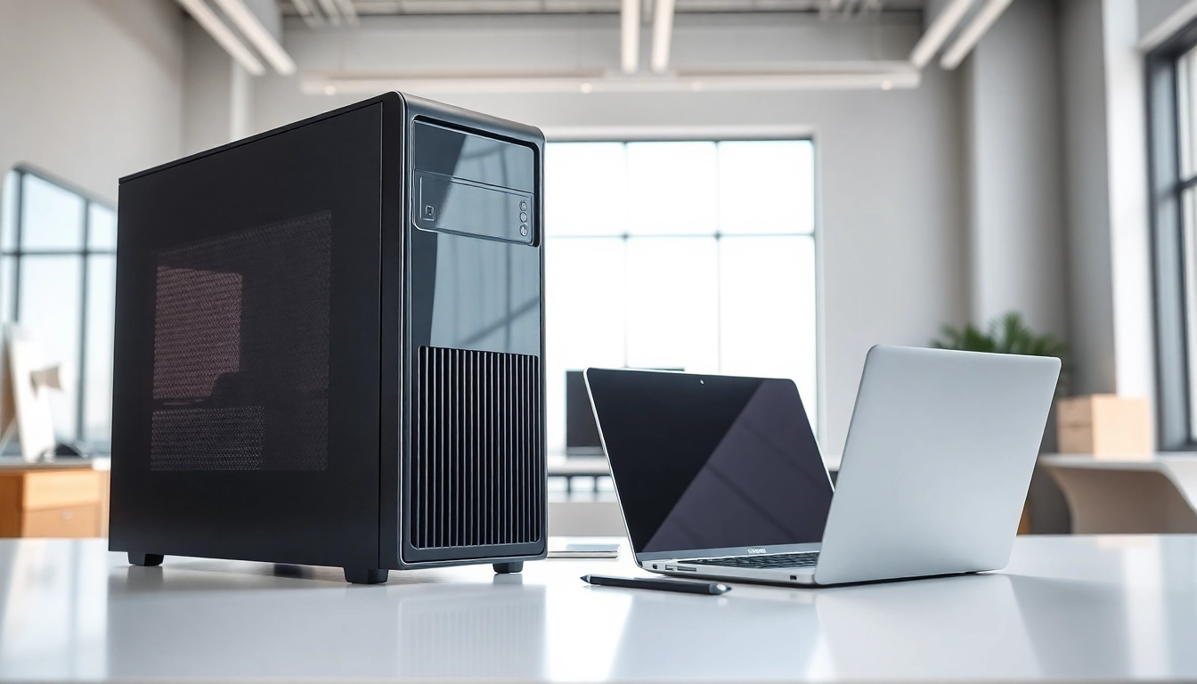 pc ανακαινισμένο σε επαγγελματικό περιβάλλον με μοντέρνο σχεδιασμό και φυσικό φωτισμό