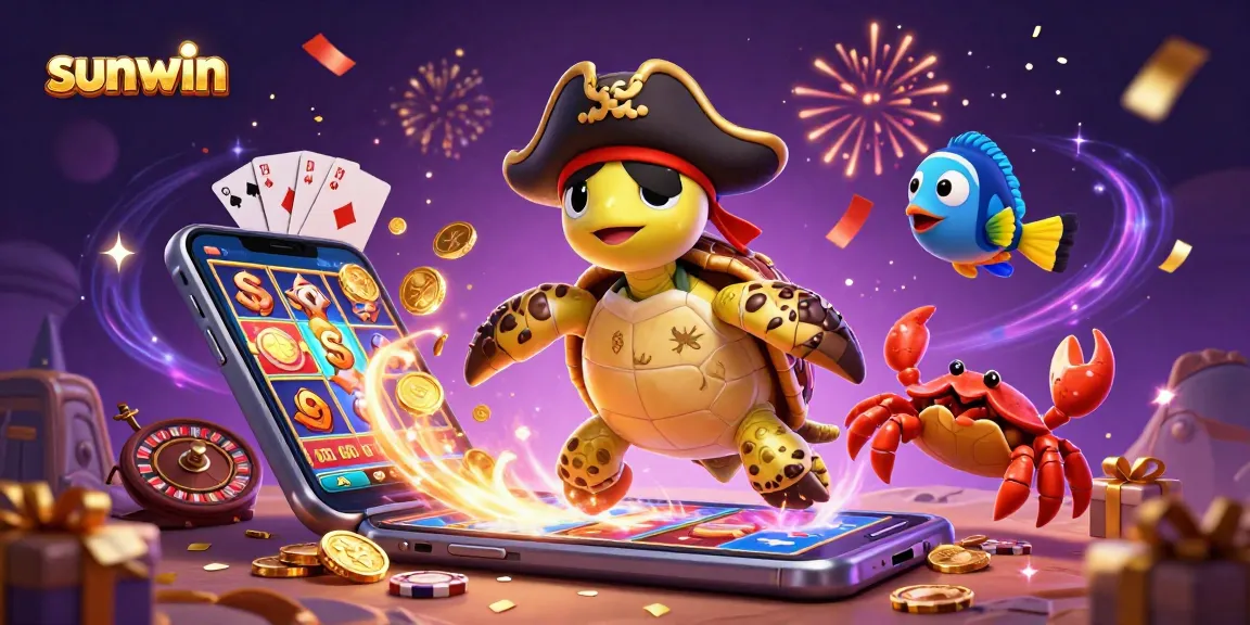 Experience thrilling moments with sunwin through vibrant slot games and exciting 3D underwater characters.
