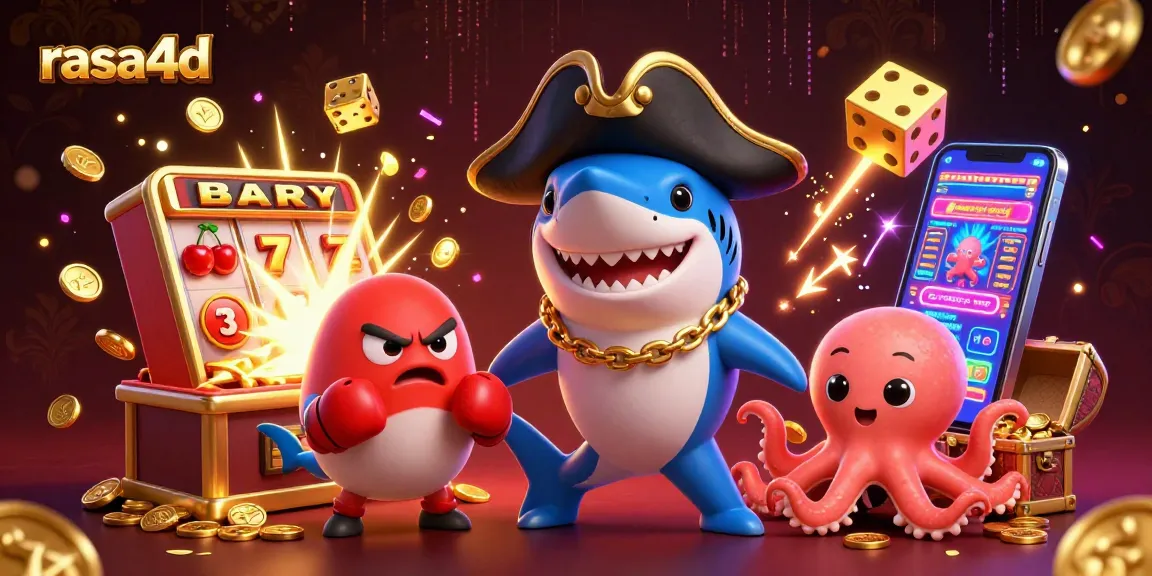 Rasakan sensasi jackpot dengan rasa4d saat pira dan pufferfish menyemarakkan permainan kasino.