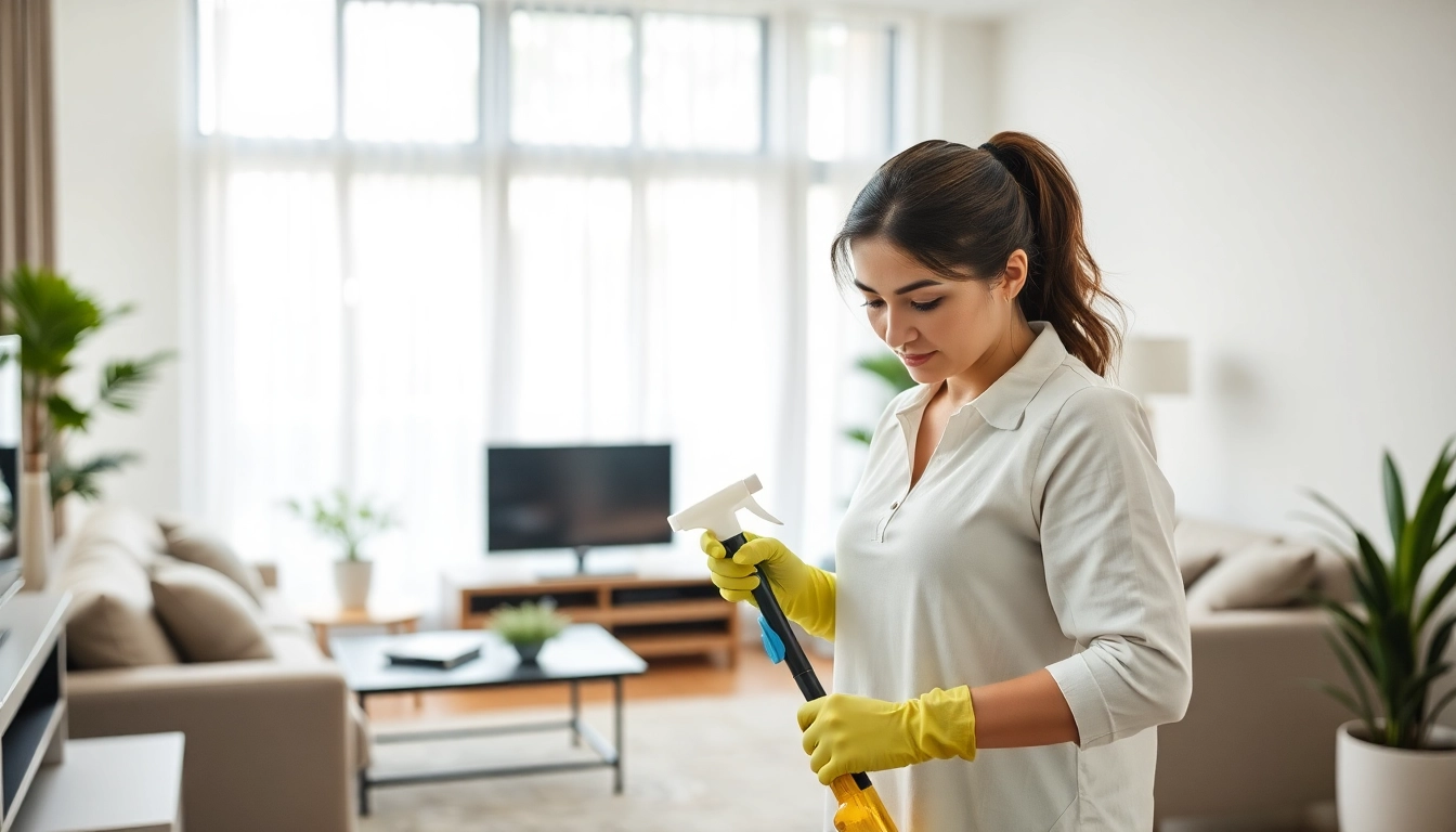 Professional bond cleaning Logan services in a modern apartment environment.