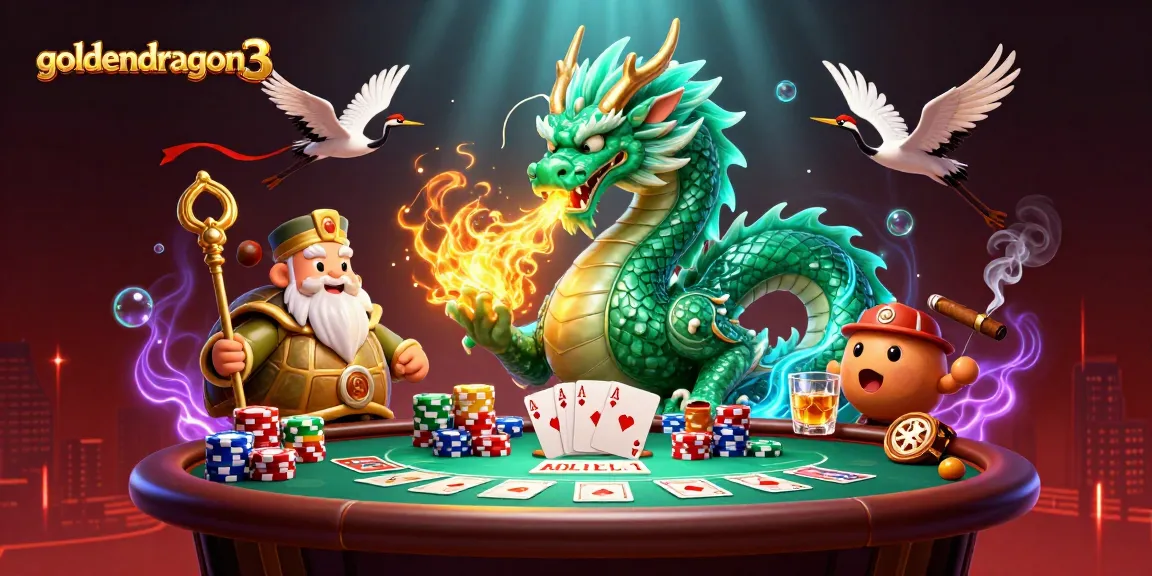 Experience the thrill of goldendragon3 with a jade dragon and lucky elements igniting your game!