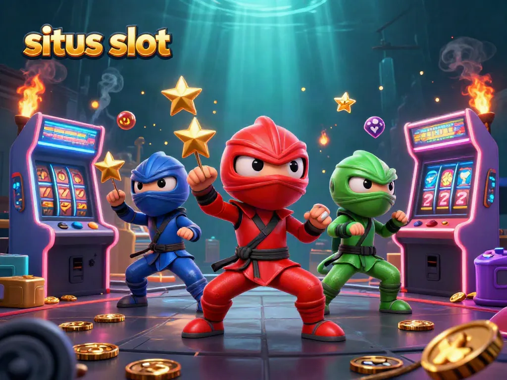 Melihat situs slot yang menarik dengan karakter ninja chameleon. Menghadirkan elemen jackpot yang memikat.