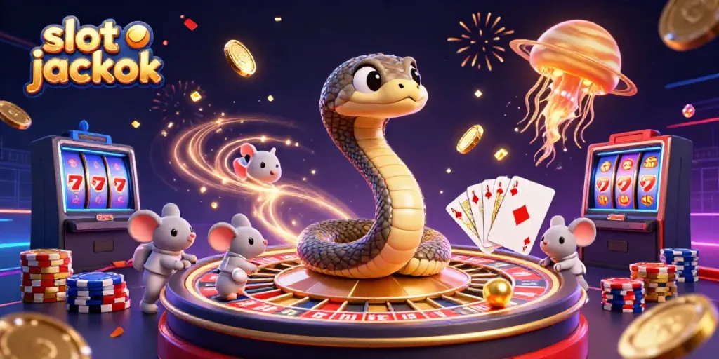 Menangkan slot jackpot dengan pesona kasino luar angkasa yang dinamis dan penuh warna.