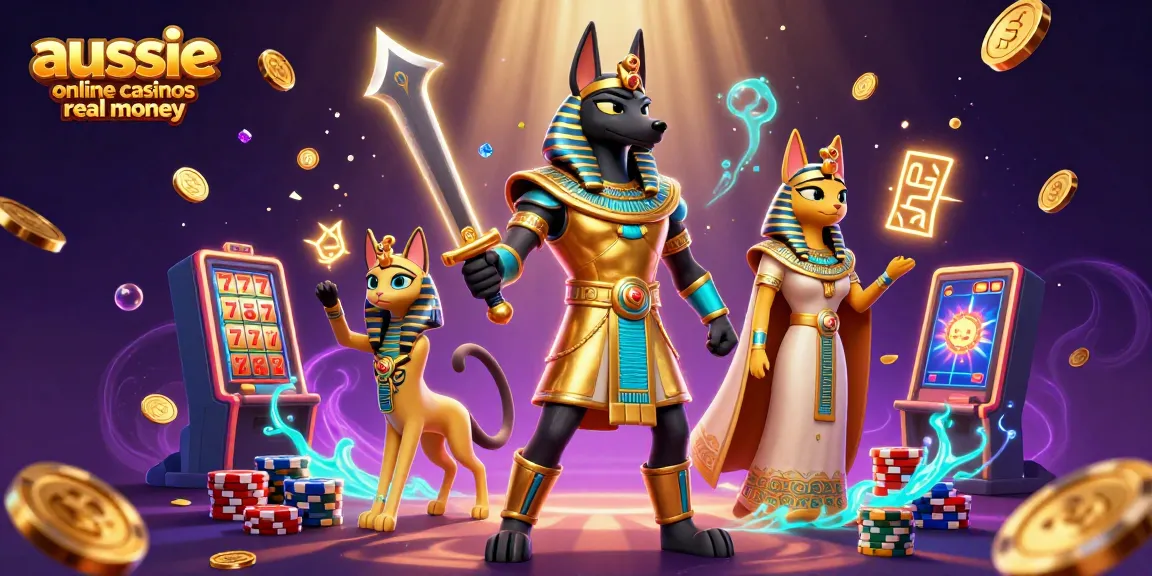 Engage with aussie online casinos real money in this vibrant 3D depiction of ancient warriors amid casino elements.
