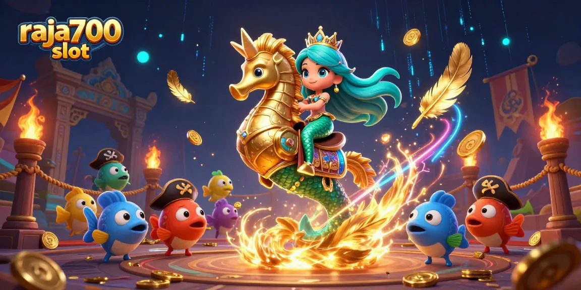 Raikan keberuntungan di raja700 slot dengan mermaid cantik dan harta melimpah