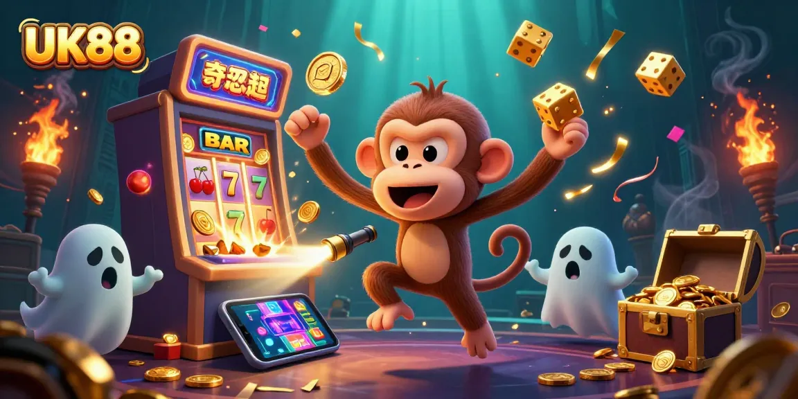 Engage in thrilling games at UK88 with exciting jackpots and animated casino elements.