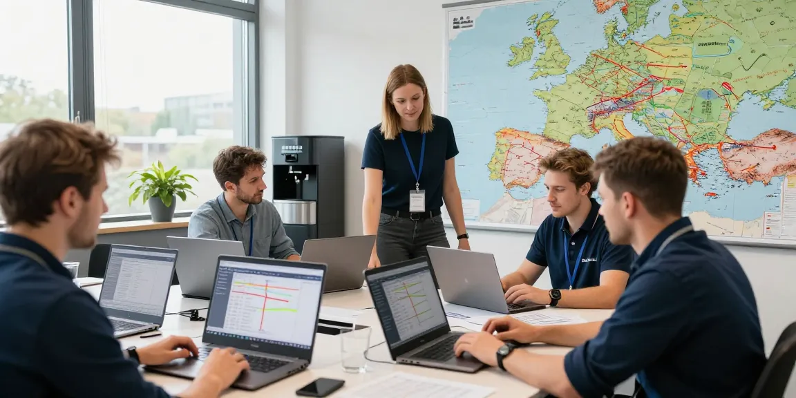 Gute Spedition in Dortmund plant internationale Transporte effizient und sicher.