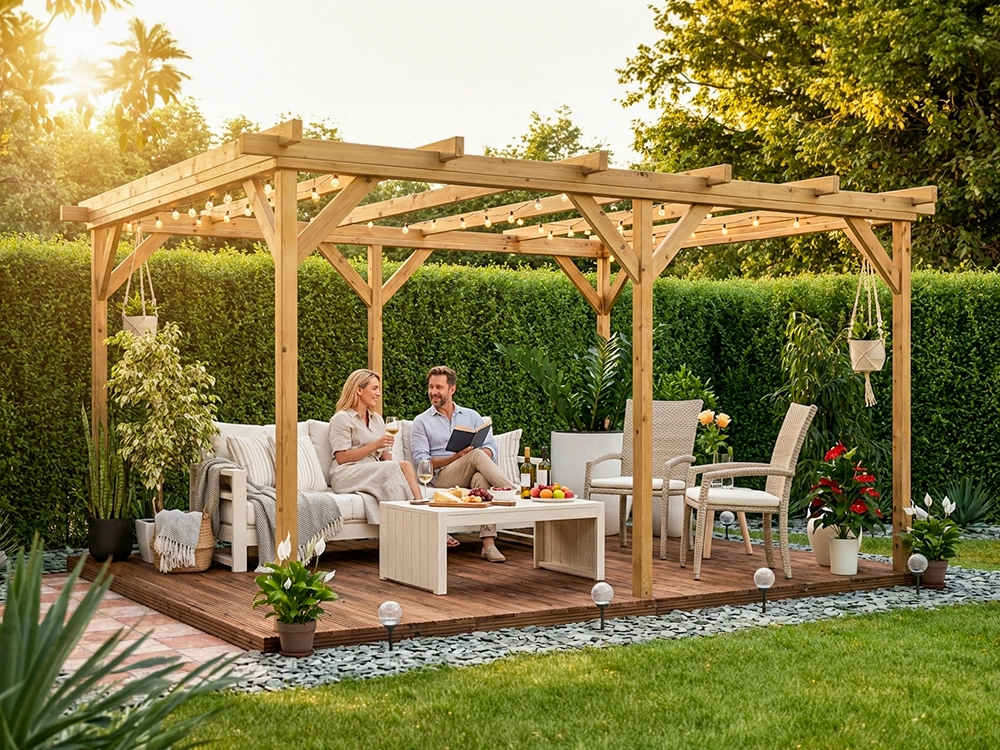 Pergola Schweiz für moderne Terrassen