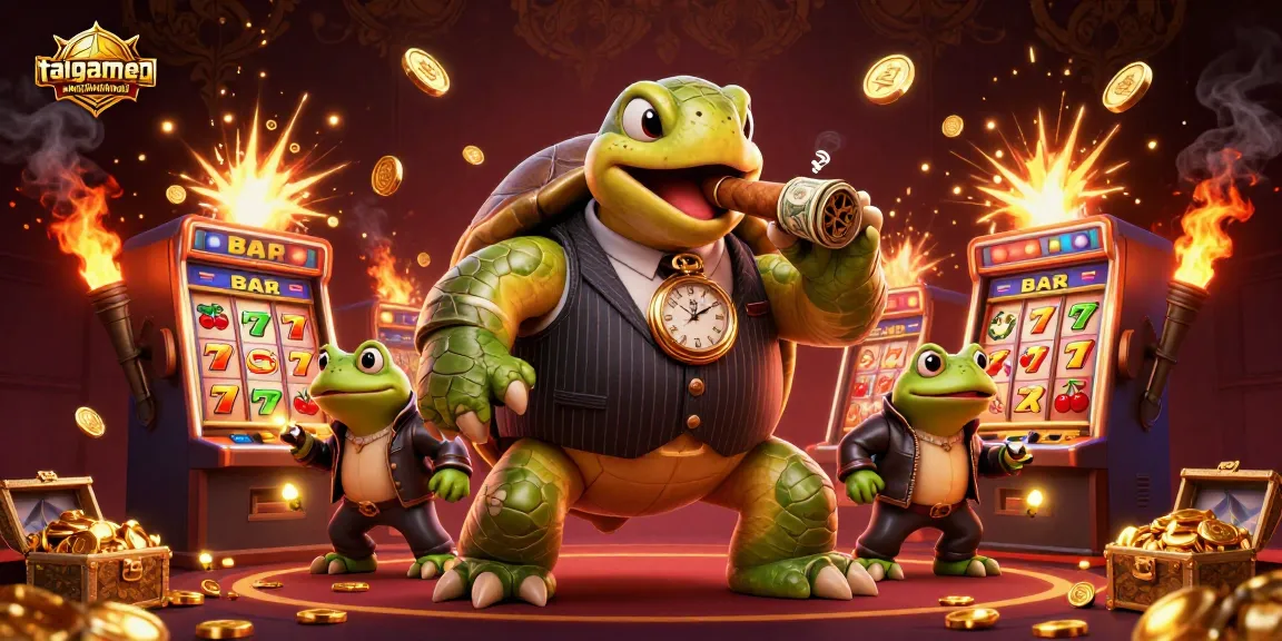 Experience thrilling gameplay with taigamebaidienthoai as colorful slot reels burst with coins.