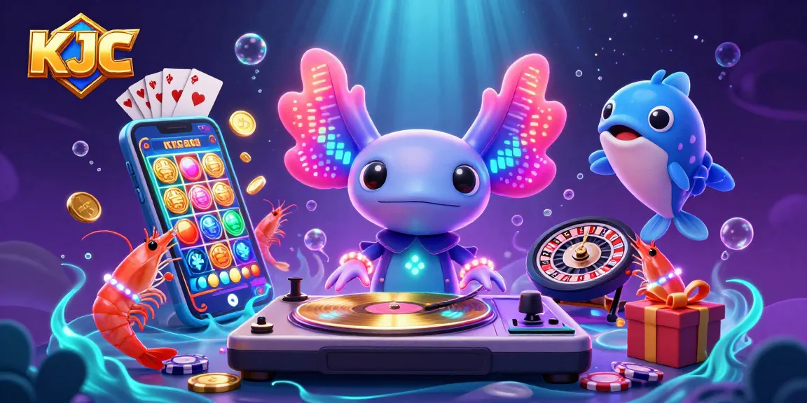 KJC provides an underwater gambling experience with vibrant characters and dynamic casino elements.