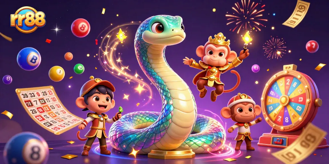 Engage with the rr88 lottery scene featuring vibrant characters and dynamic game elements.