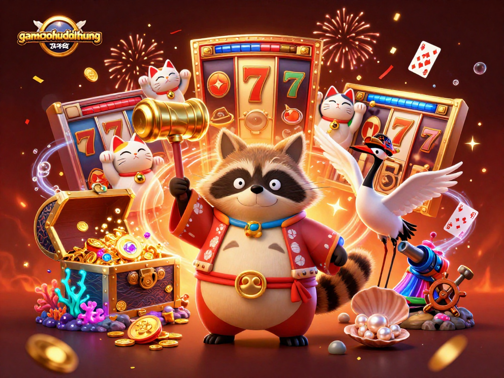 Engage with gamenohudoithuong for a chance to win slots jackpots with lively characters and vibrant casino elements.