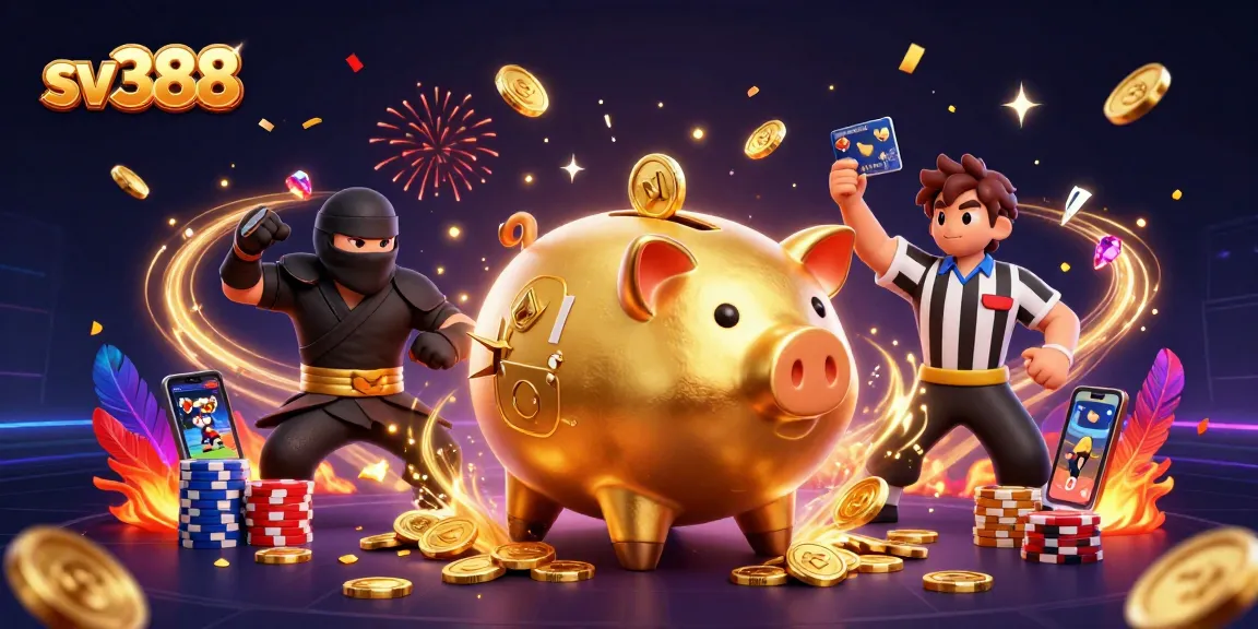Experience thrilling sabung ayam matches with sv388’s dynamic golden champion in an action-filled scene.