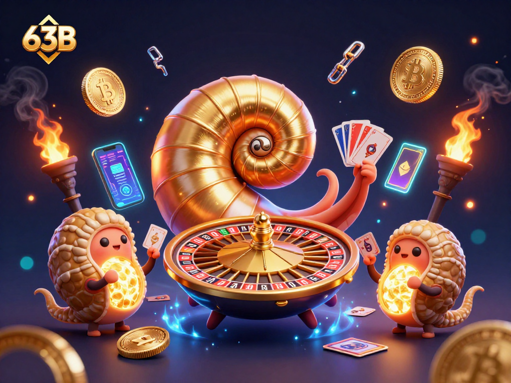 O 63B traz emoção ao jogo com uma roleta imersiva e cartas vibrantes!