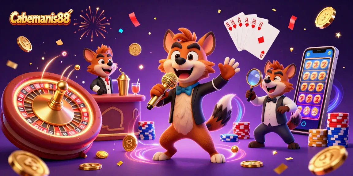 Experience the exciting comedy casino vibe at Cabemanis88 with dazzling games and vibrant atmosphere.