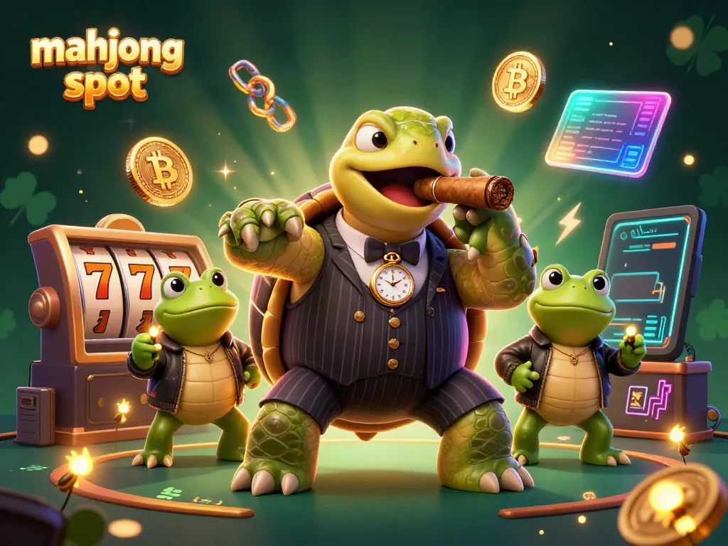 Experience thrilling mahjong slot gameplay surrounded by vibrant characters and dynamic casino elements.